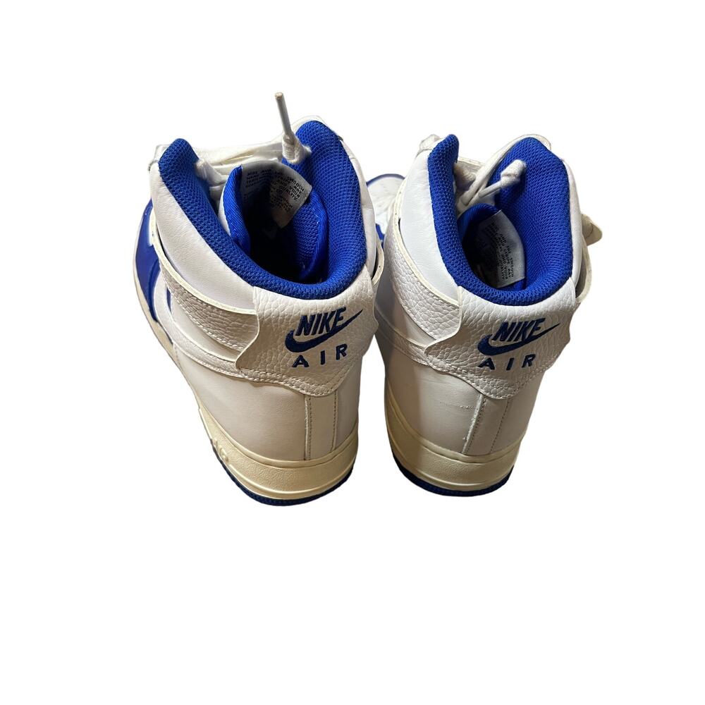 Nike Air Force 1 NBA 75th White Blue Sneakers Sz 11 L - Picture 4 of 14